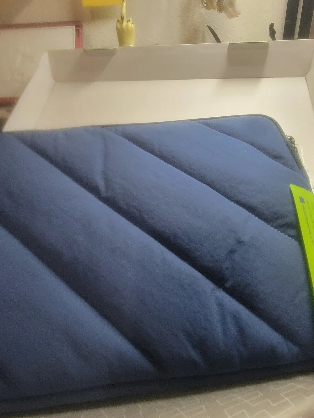 SEENDA Puffy Laptop Sleeve 13–14 Inch Blue Padded Case NWT